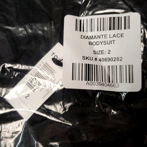 ❤️NWT VINTAGE TORRID LINGERIE DIAMANTE RHINESTONE LACE STRAPPY THONG BODYSUIT 2X - Picture 5 of 11